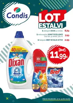 Vista previa del folleto Condis folleto válido desde 16/07/2025