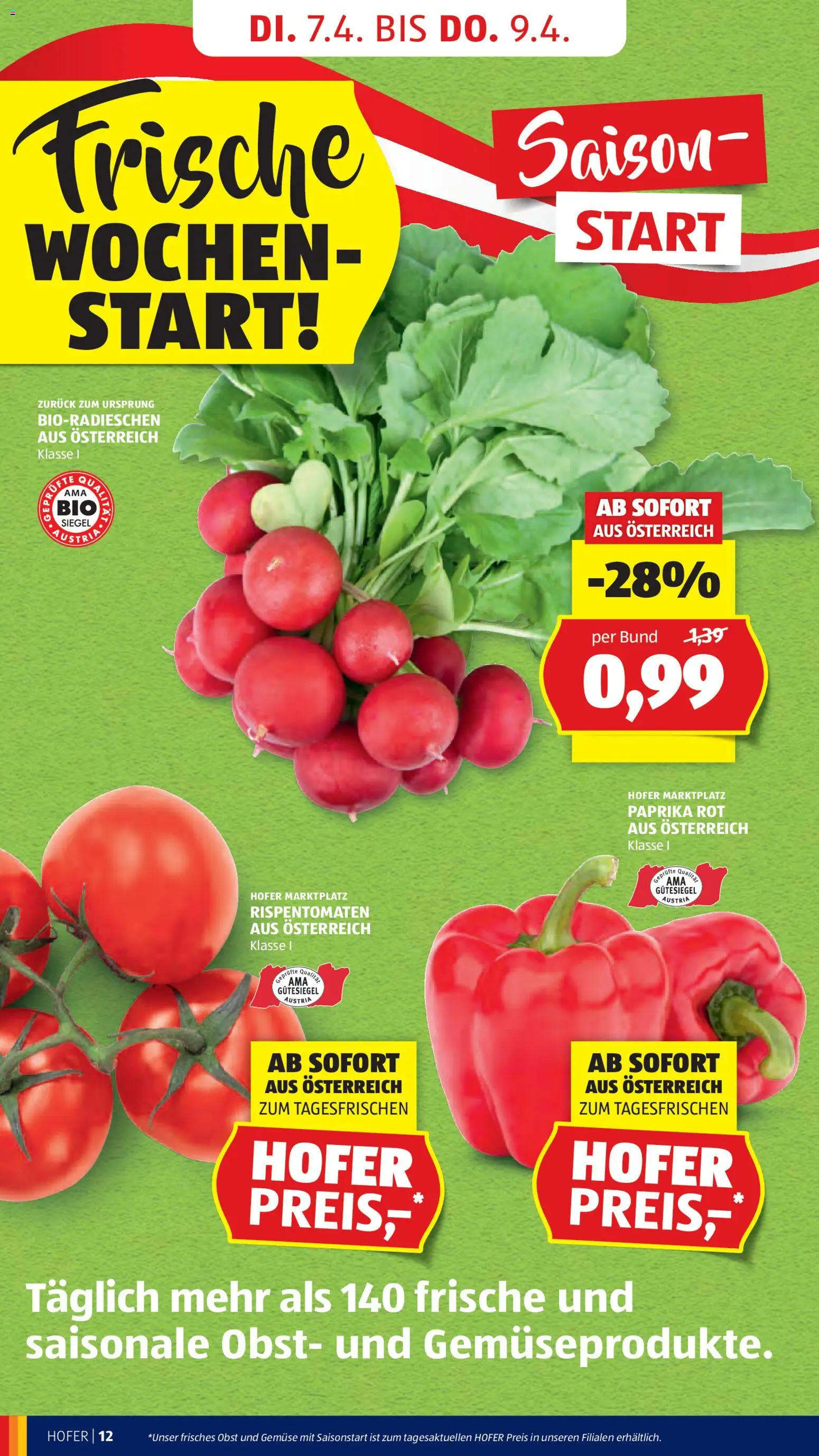 Hofer Flugblatt - page 14- valid from 01.04.2026