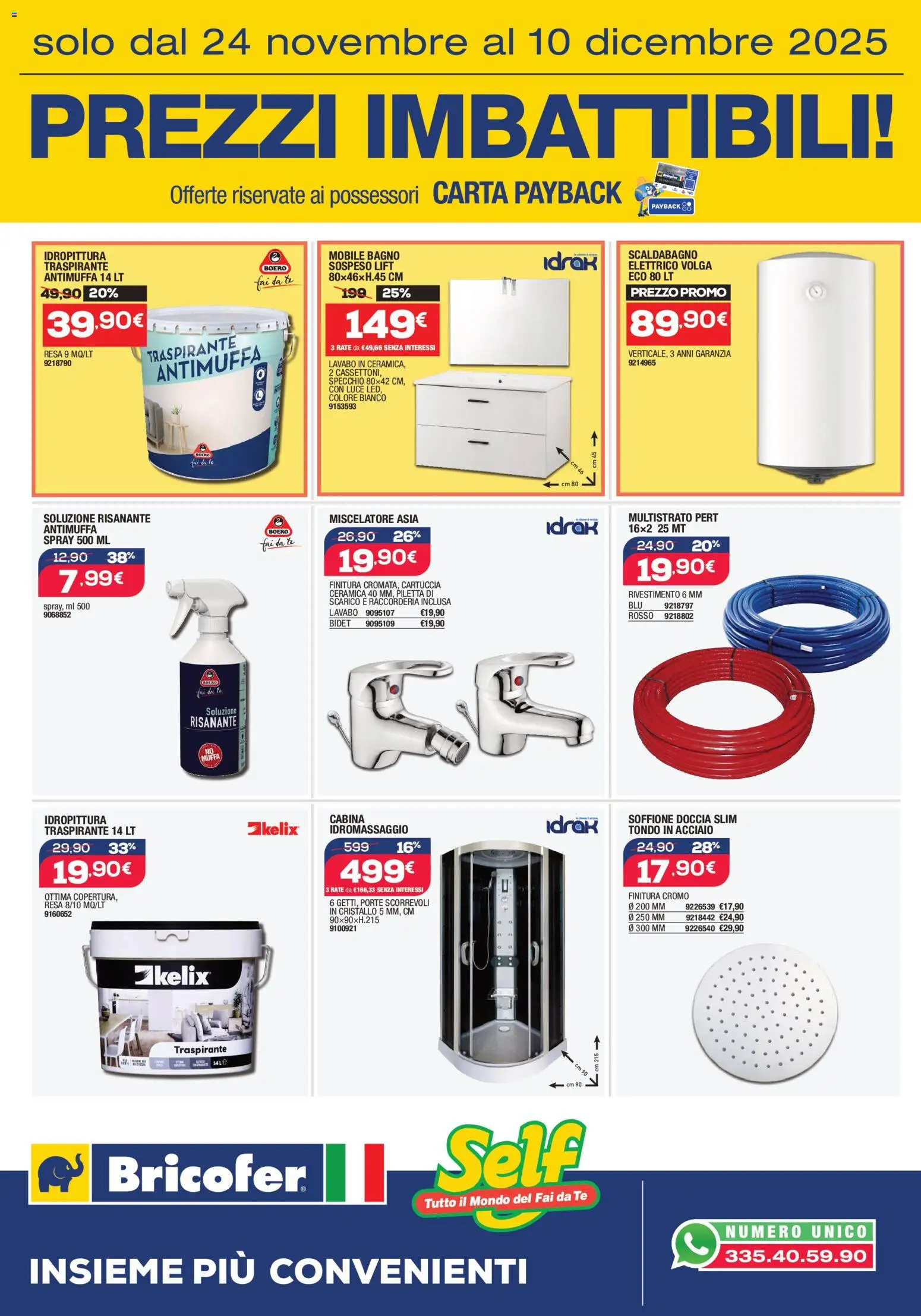Volantino Bricofer	 - pagina 5 - valido dal 24/11/2025