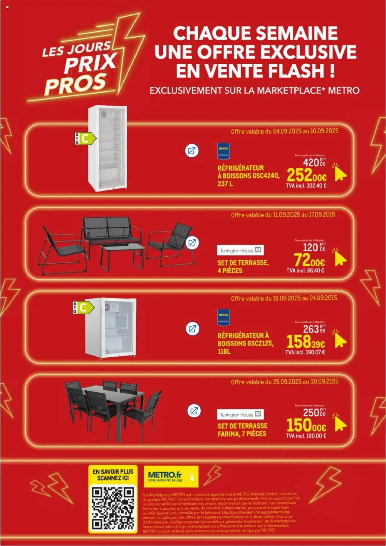 METRO - Offres Flash Marketplace - page 1 - valable à partir du 04/09/2025