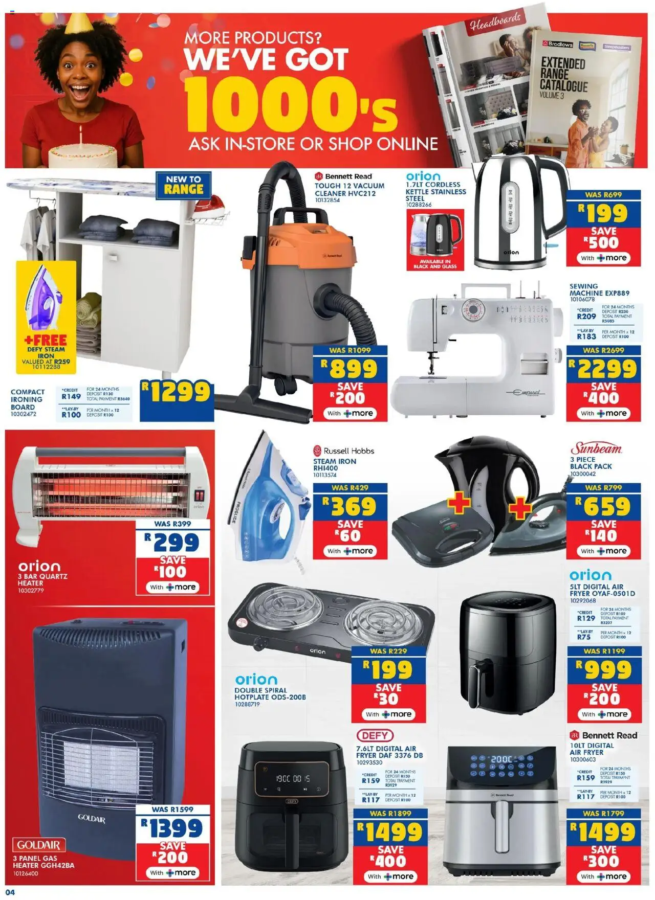 Russells Specials - page 4- valid from 17/07/2025