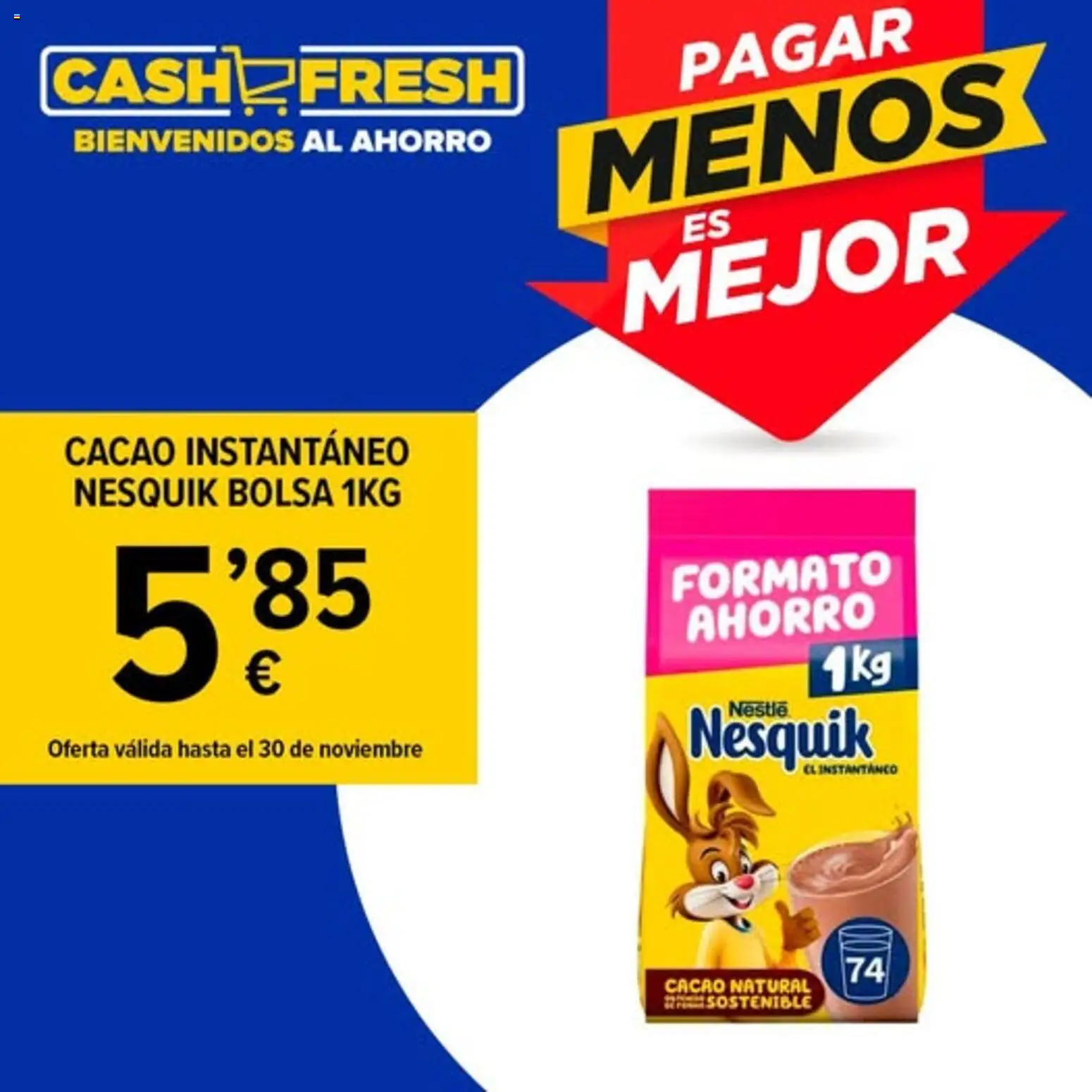 Cash Fresh folleto - Página de 1 - Válido desde 10/11/2025