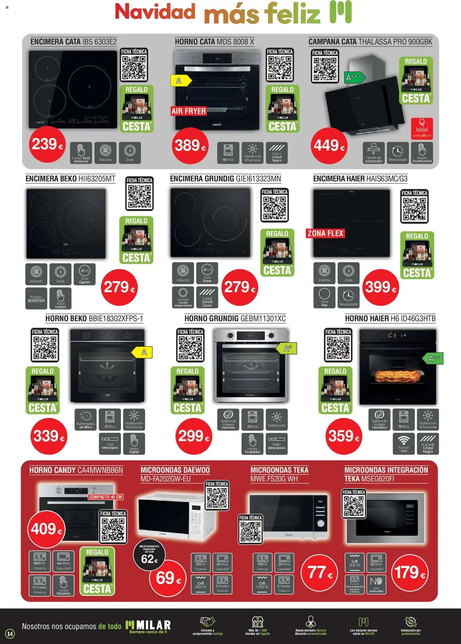 Milar folleto - Página de 14 - Válido desde 01/12/2025