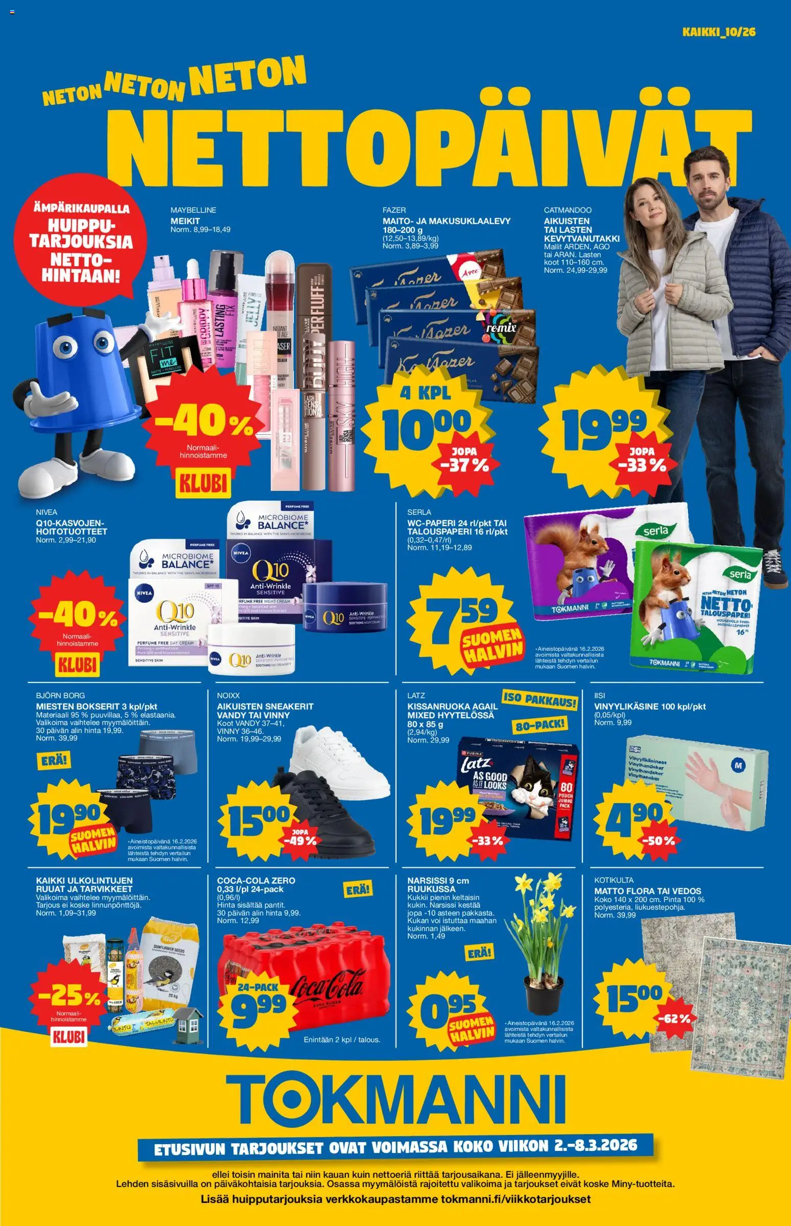 Tokmanni tarjoukset - sivu 1- voimassa alkaen 02/03/2026