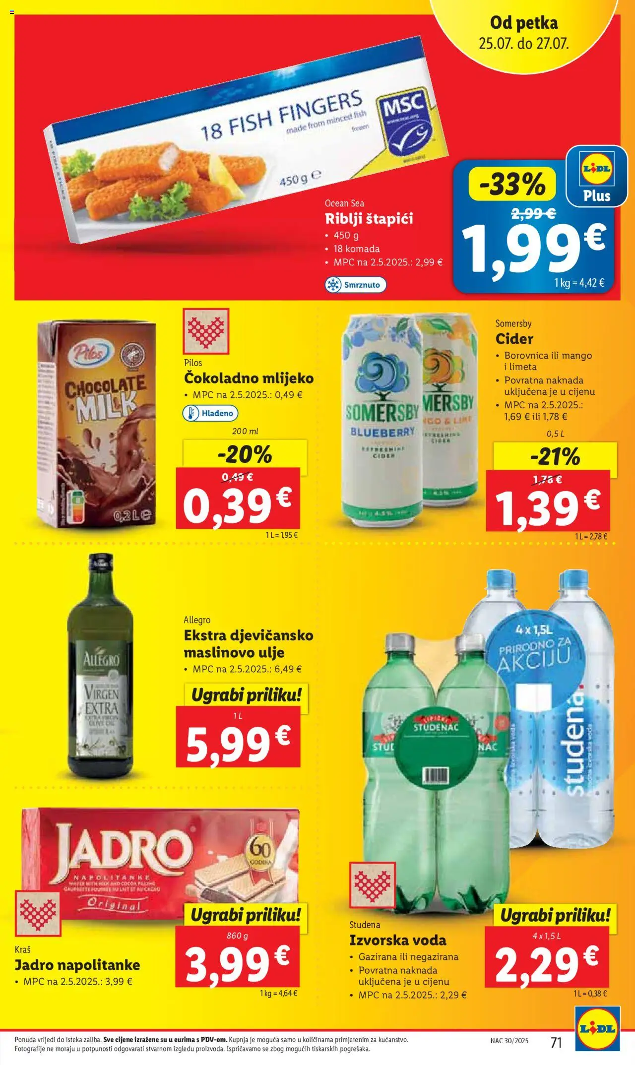 Katalog Lidl - stranica 71- važeći od 21.07.2025