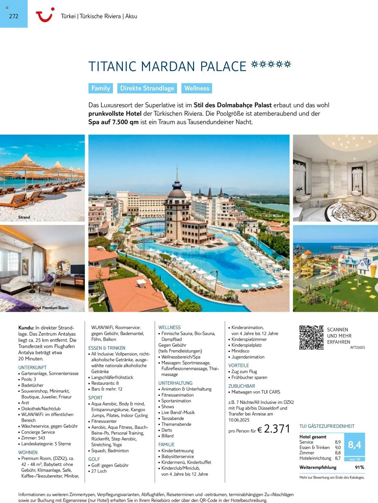 Aida - Südeuropa & Nordafrika 2025/26 - Seite 272 - gültig ab 01.01.2025