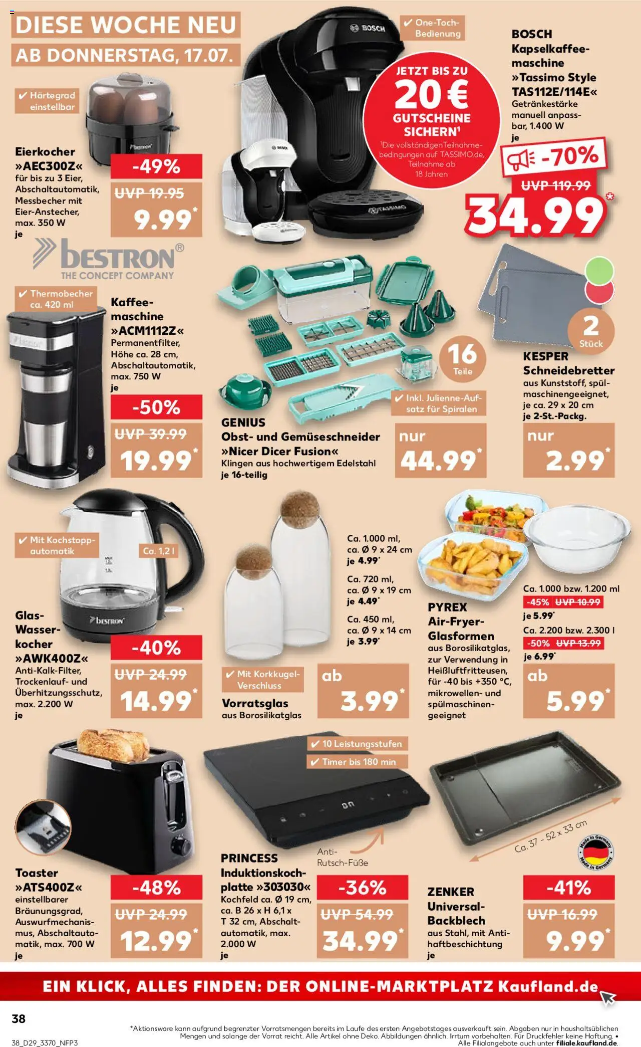 Kaufland Prospekt 	 - Seite 38 - gültig ab 17.07.2025