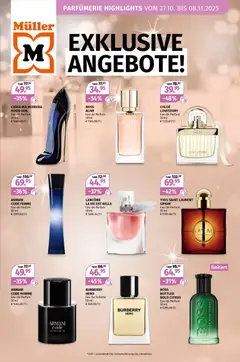 Vorschau Müller Parfümerie Angebote gültig ab 27.10.2025