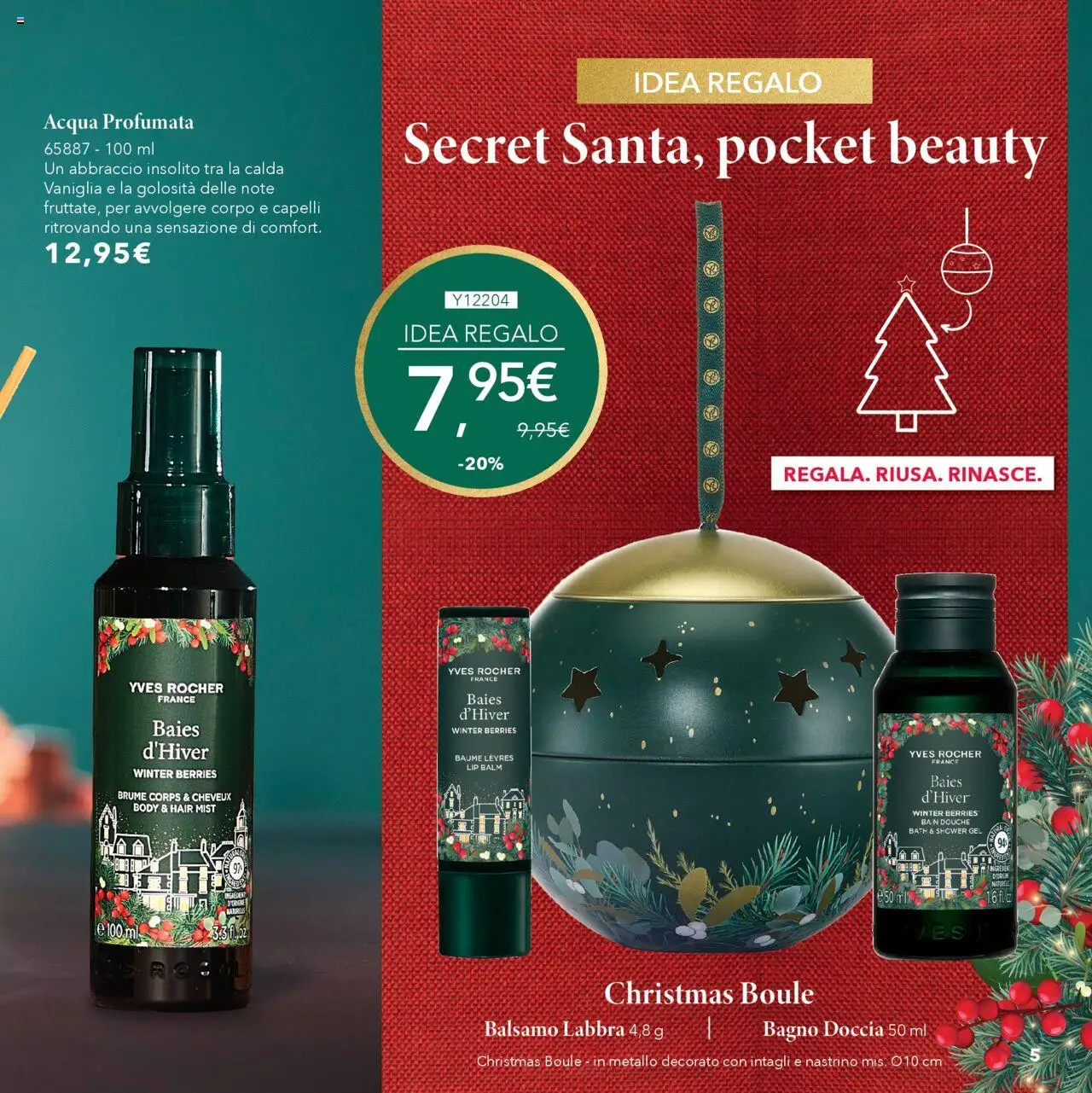 Yves Rocher Natale catalogo - pagina 5 - valido dal 17/10/2025