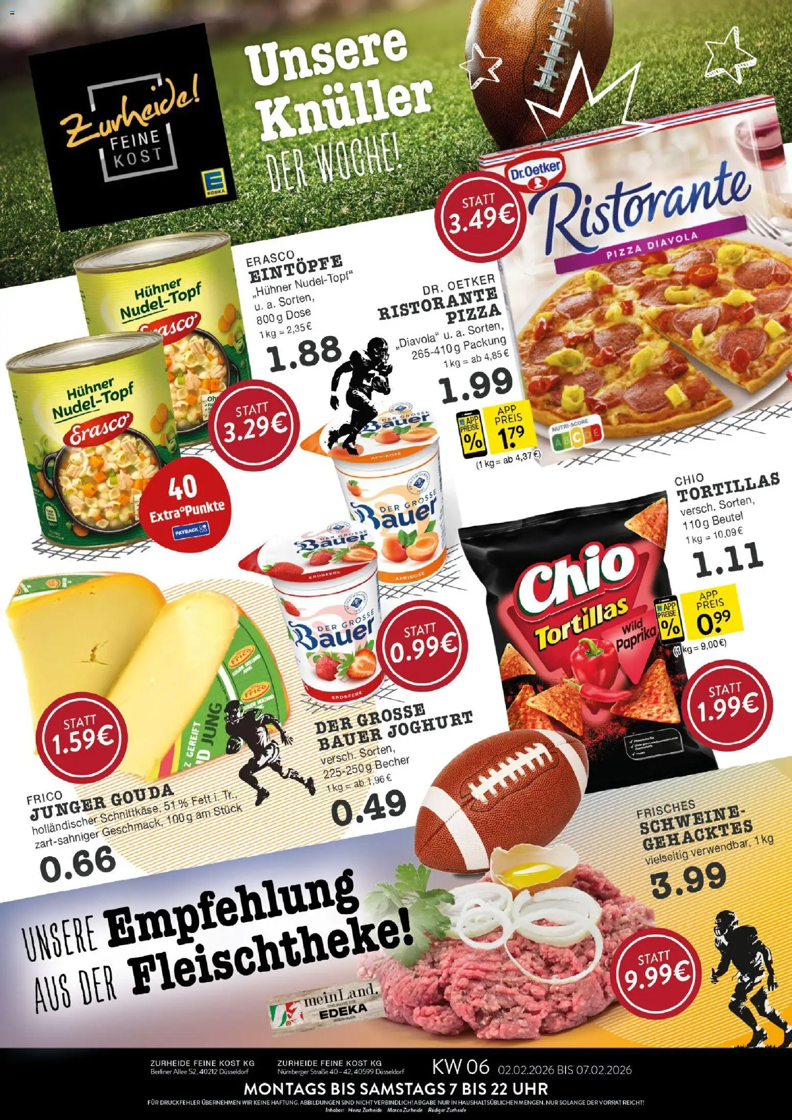 Edeka Zurheide Prospekt 	 - Seite 1 - gültig ab 02.02.2026