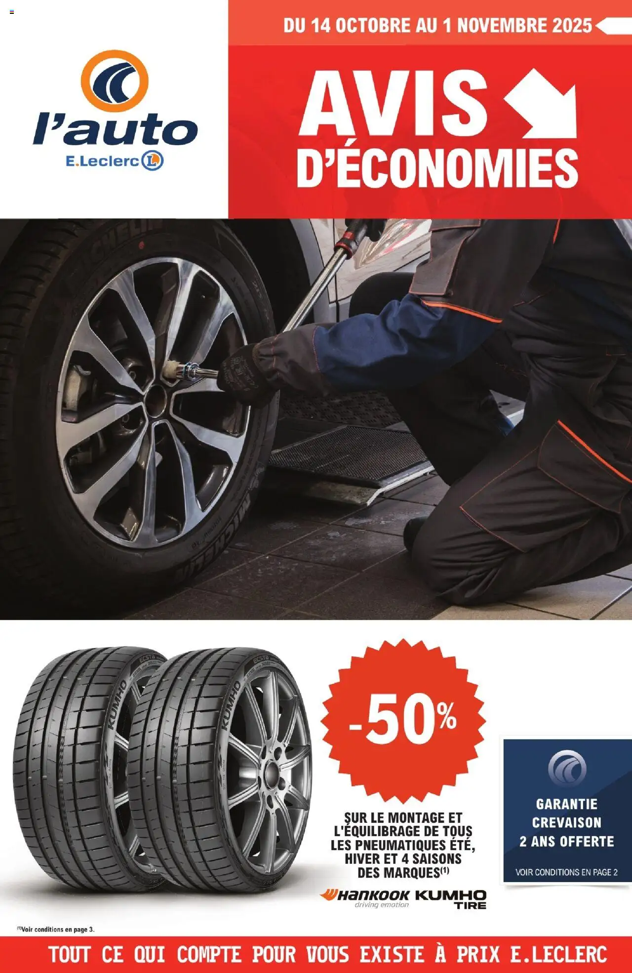 l'auto E.Leclerc catalogue - page 1 - valable à partir du 14/10/2025