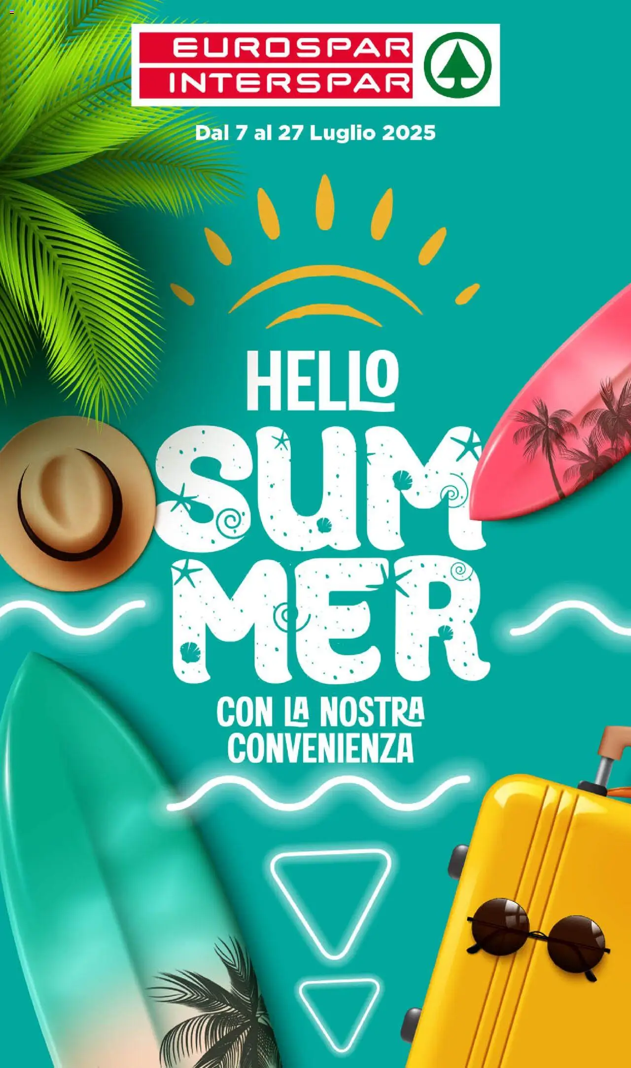 Eurospar Summer catalogo - pagina 1 - valido dal 21/07/2025
