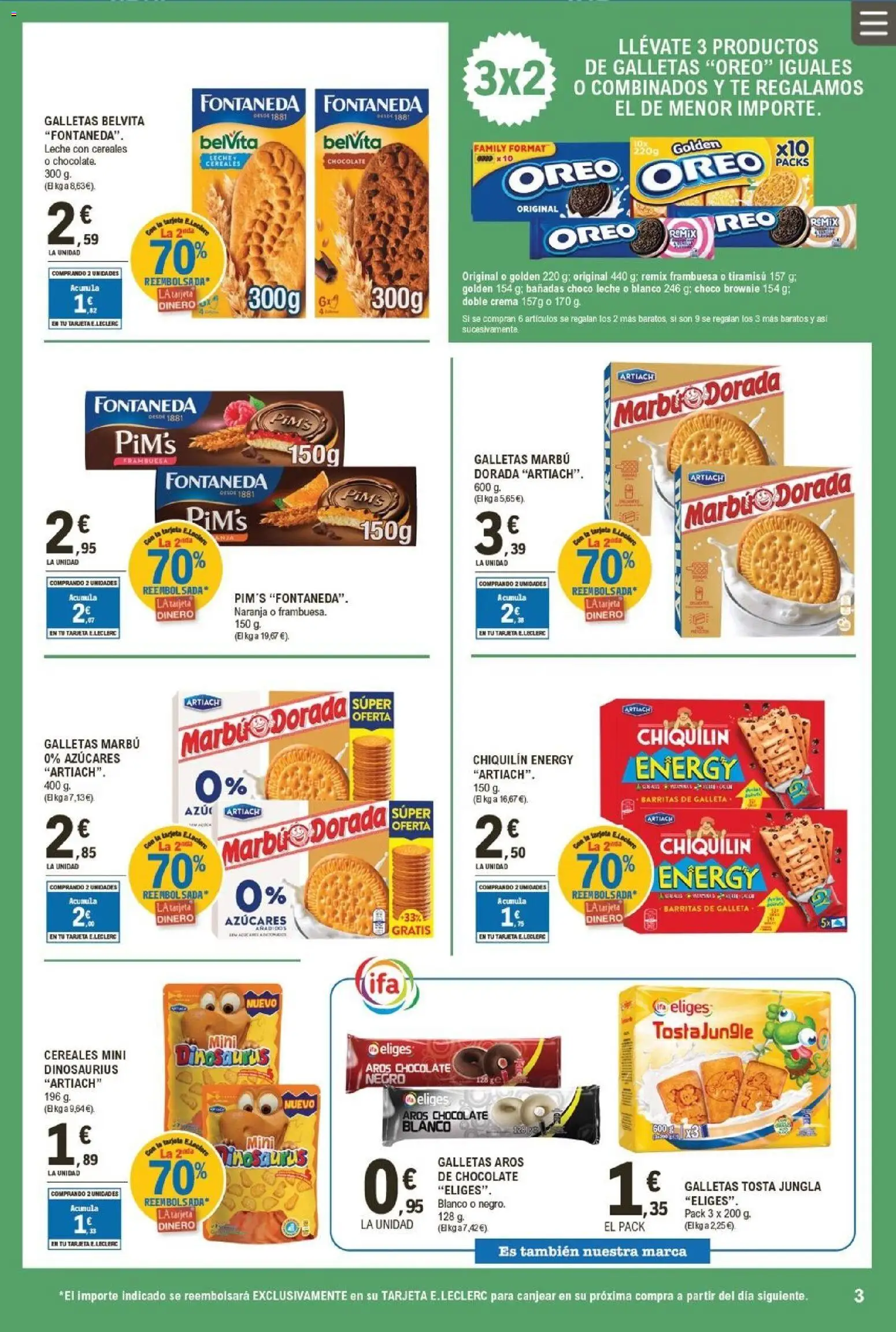 E.Leclerc folleto - Página de 3 - Válido desde 25/02/2026