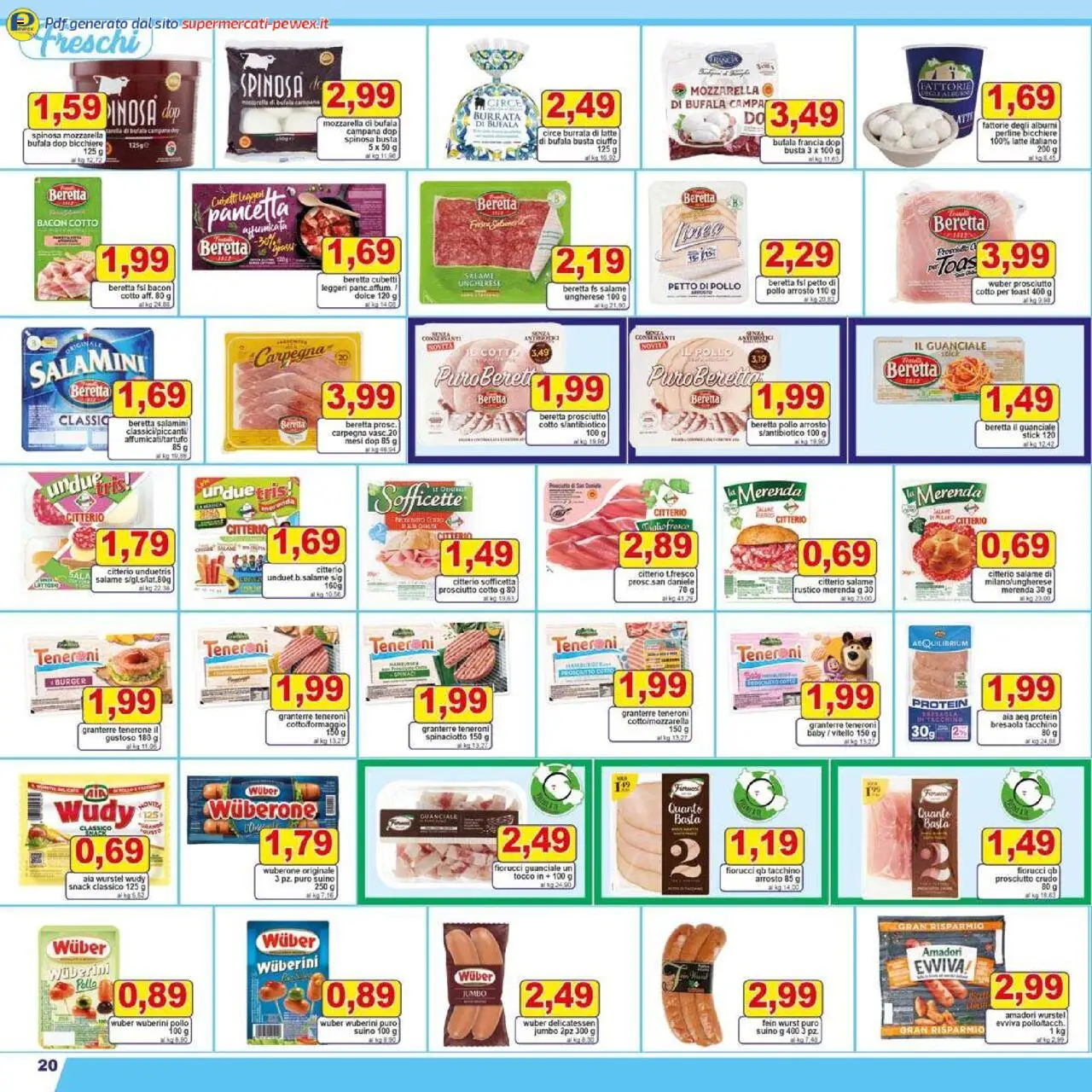 Volantino Pewex	 - pagina 20 - valido dal 16/07/2025