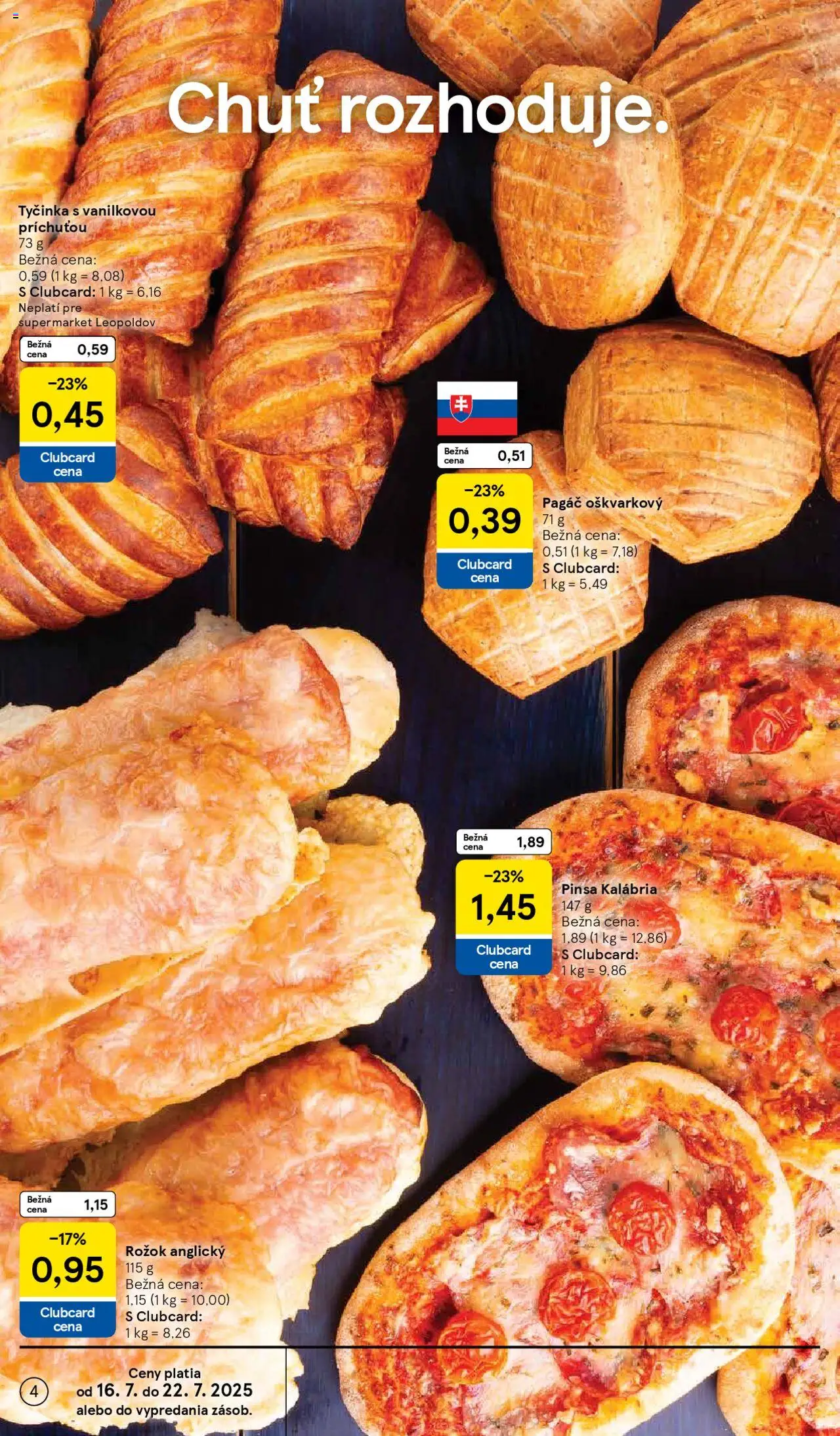Tesco Supermarket - leták - strana 4- platný od 16.07.2025