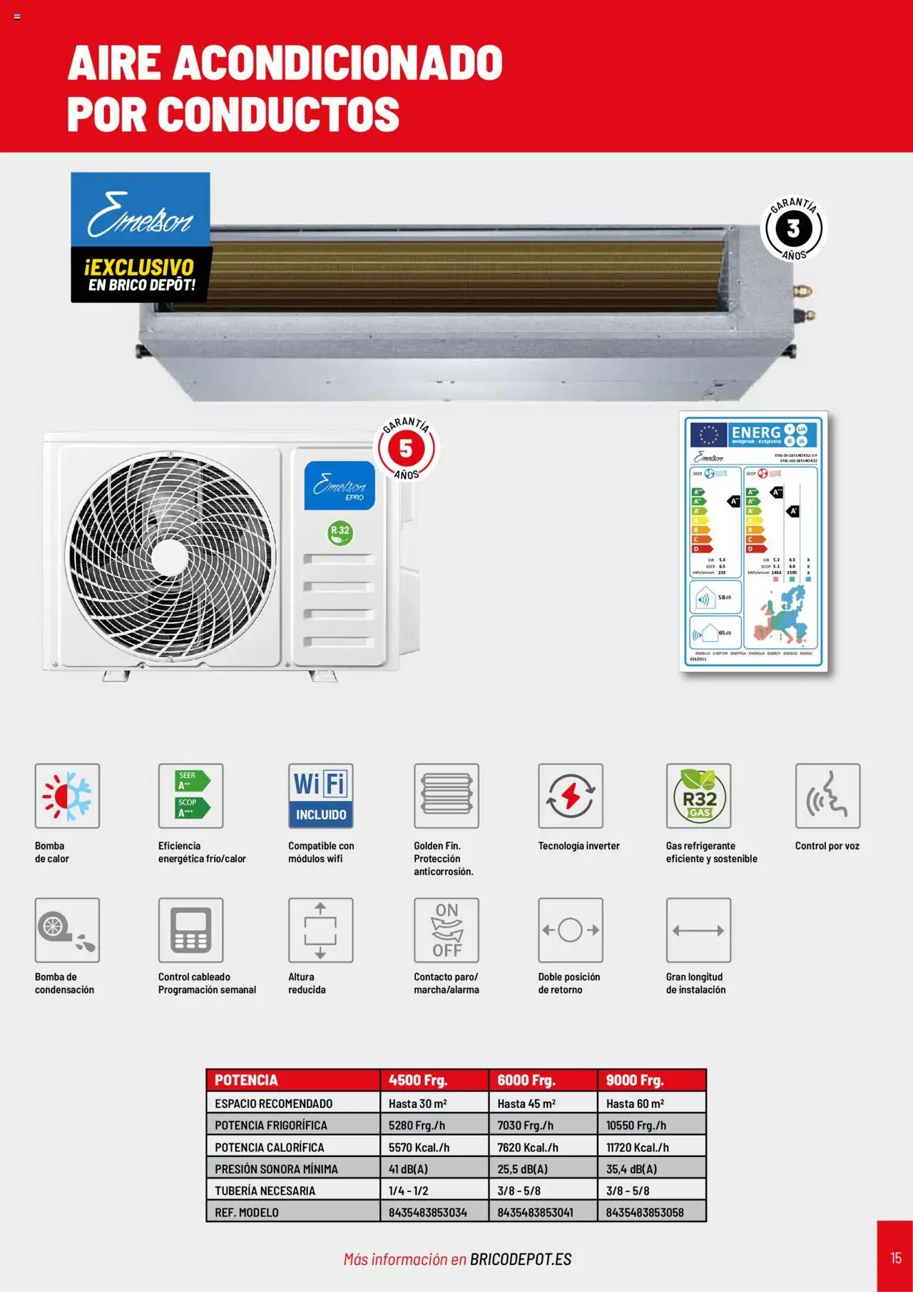 Brico Depôt Catálogo Climatización - Página de 15 - Válido desde 27/06/2025