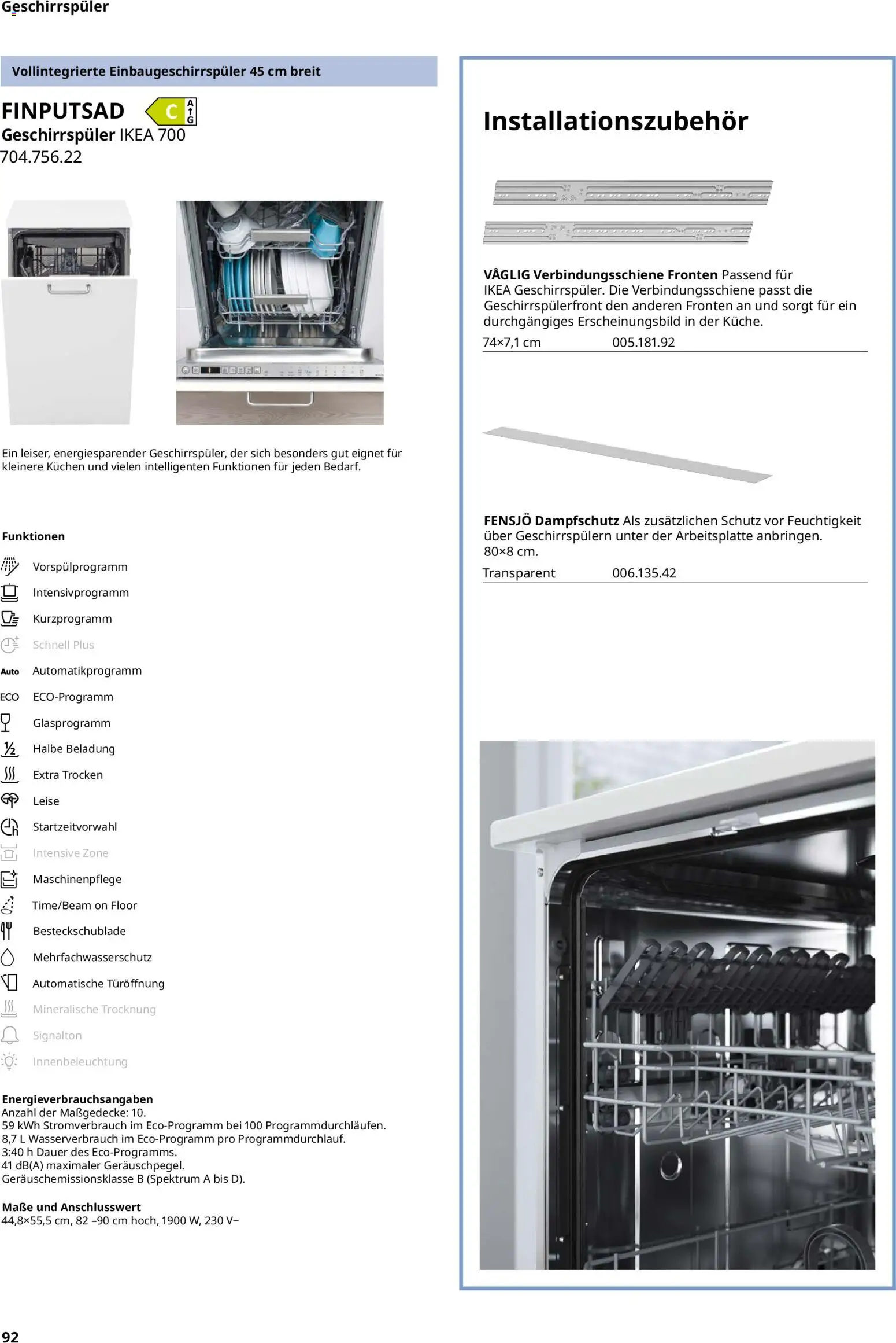 Ikea Elektrogeräte - Seite 92 - gültig ab 02.01.2026