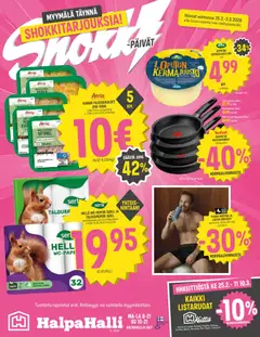 Esikatselu Halpa Halli tarjoukset voimassa alkaen 25/02/2026