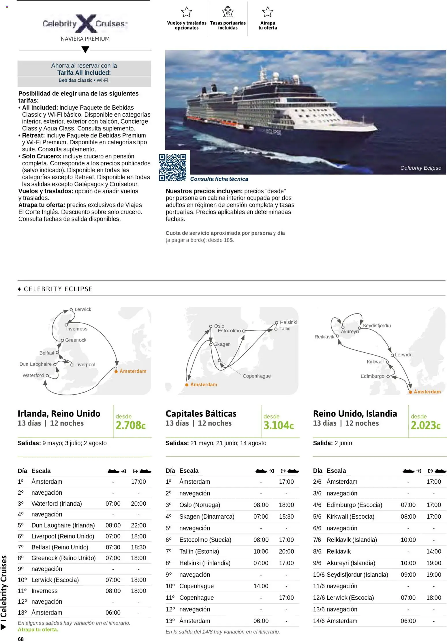 Viajes El Corte Inglés Cruceros marítimos - Página de 69 - Válido desde 01/01/2026