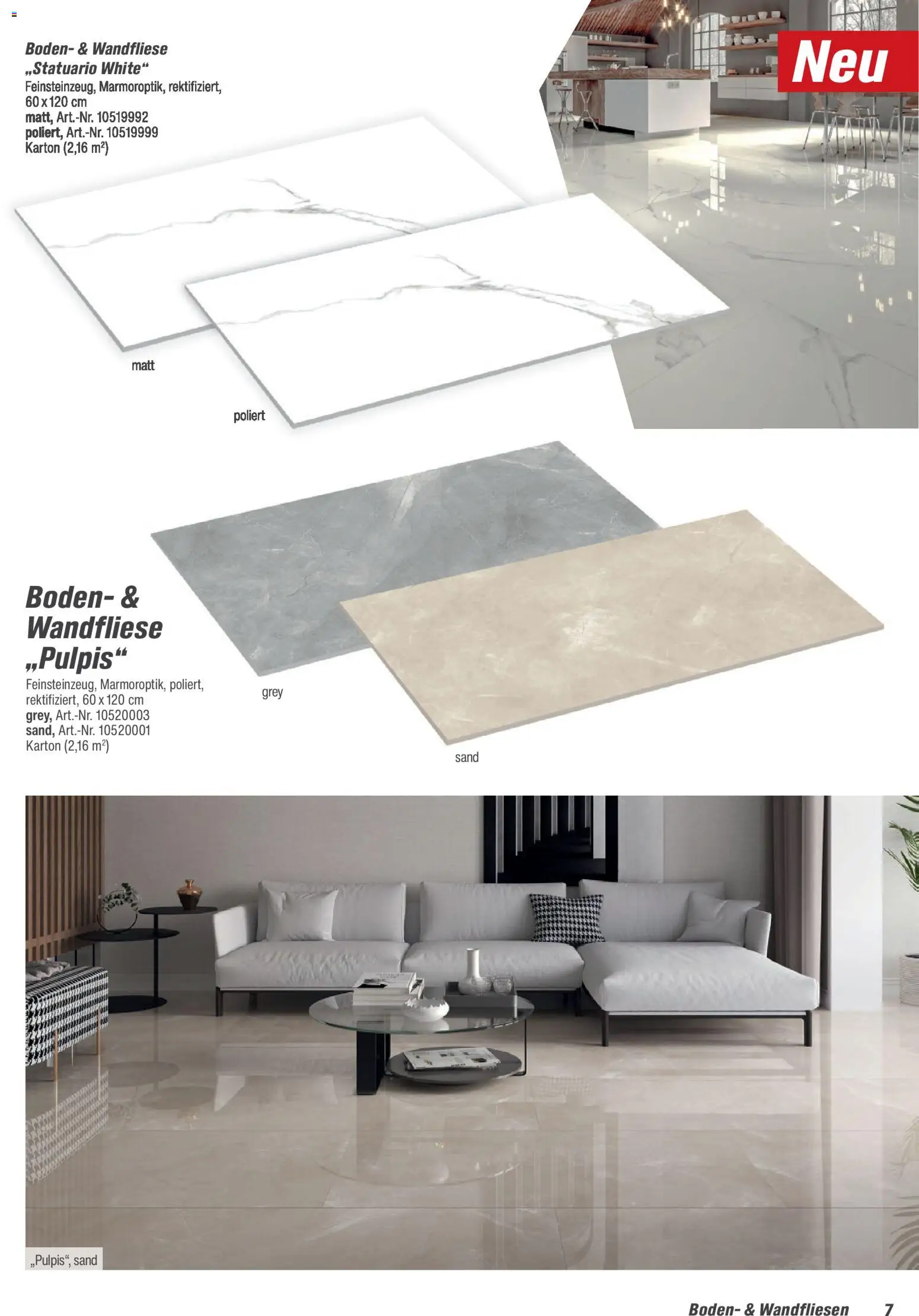 Toom Baumarkt Fliesen & Zubehör 2026 - Seite 7 - gültig ab 01.01.2026