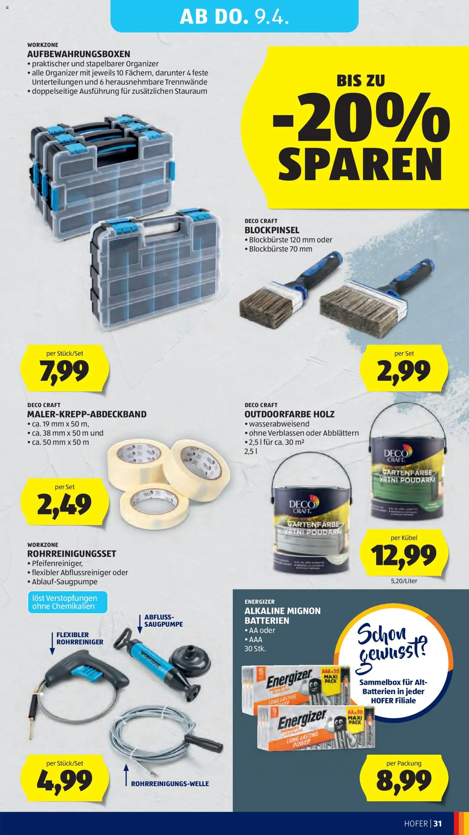 Hofer Flugblatt - page 35- valid from 01.04.2026