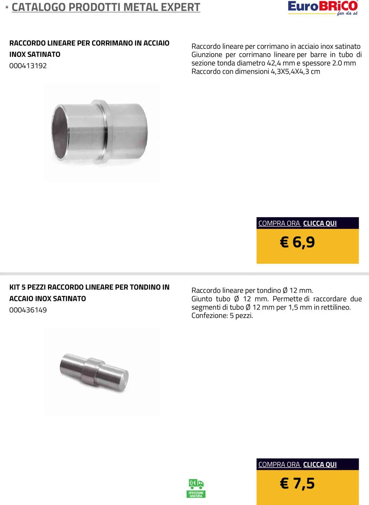 Eurobrico Prodotti Metal Expert catalogo - pagina 15 - valido dal 23/07/2025