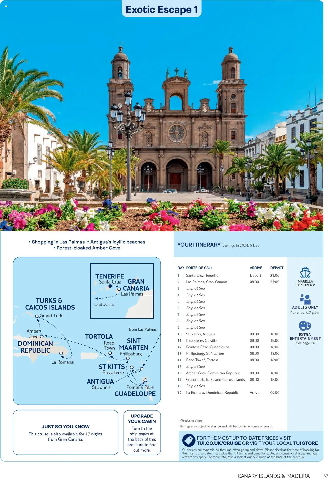 TUI - Marella Cruises - page 67- valid from 01/11/2024