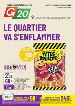 Aperçu G20 Supermarchés catalogue valable à partir du 22/10/2025