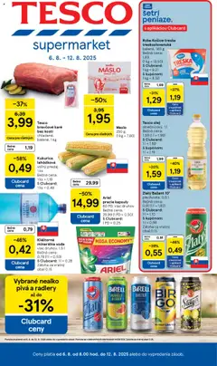 Tesco leták platný od 06.08.2025