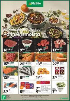 Esikatselu Prisma tarjoukset voimassa alkaen 17/12/2025