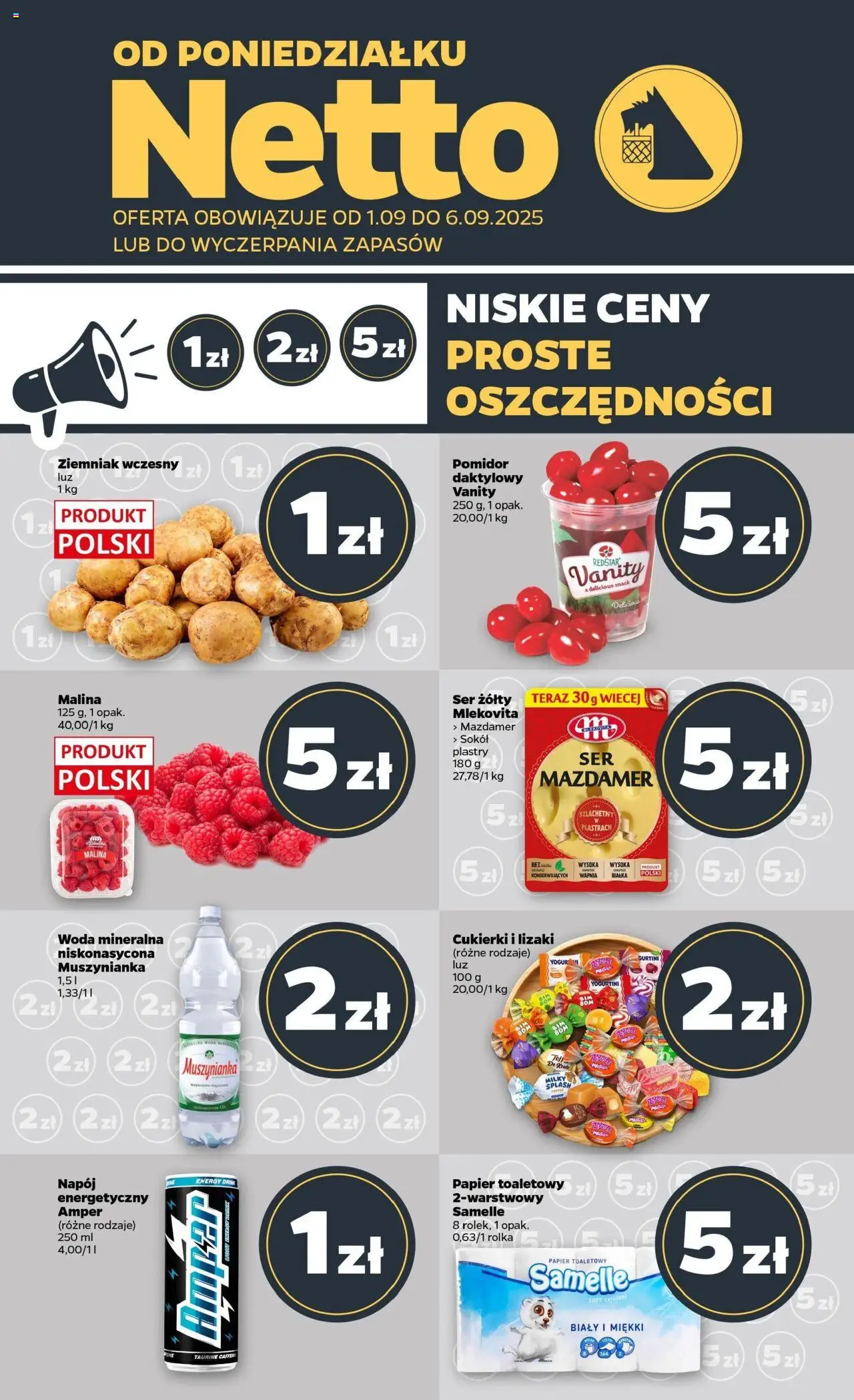Netto gazetka - Spożywcza - strona 1- ważny od 01.09.2025