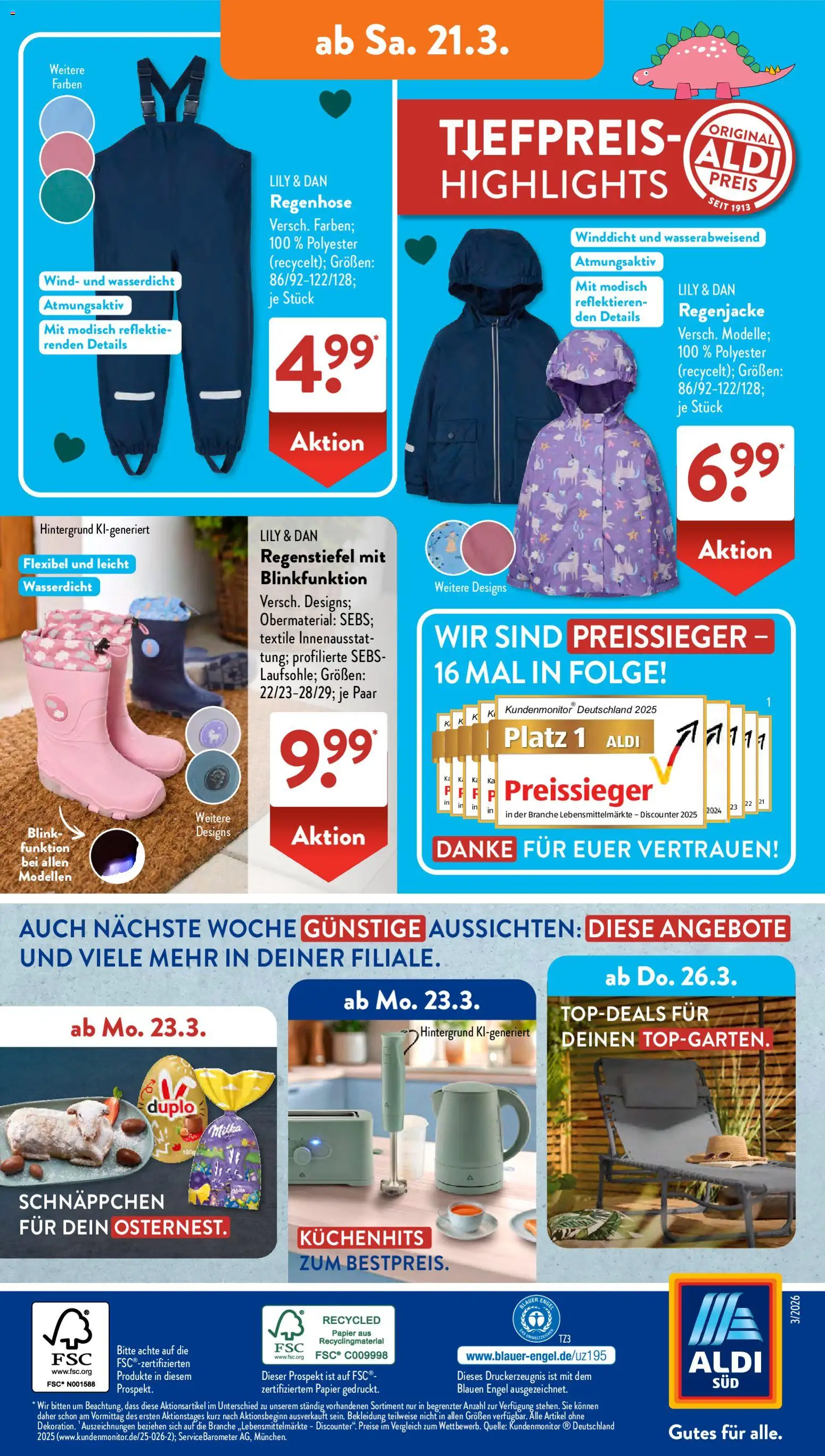 Aldi Süd Prospekt 	 - Seite 18 - gültig ab 16.03.2026