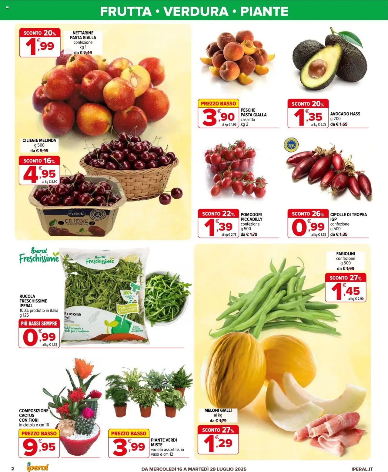 Volantino Iperal	 - pagina 2 - valido dal 16/07/2025