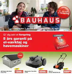Forhåndsvisning Bauhaus - Tilbudsavis gyldig fra 07/04/2026