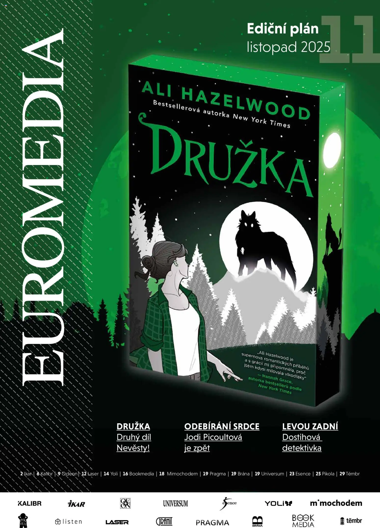 Knižní klub leták - listopad 2025 - strana 1- platný od 01.11.2025