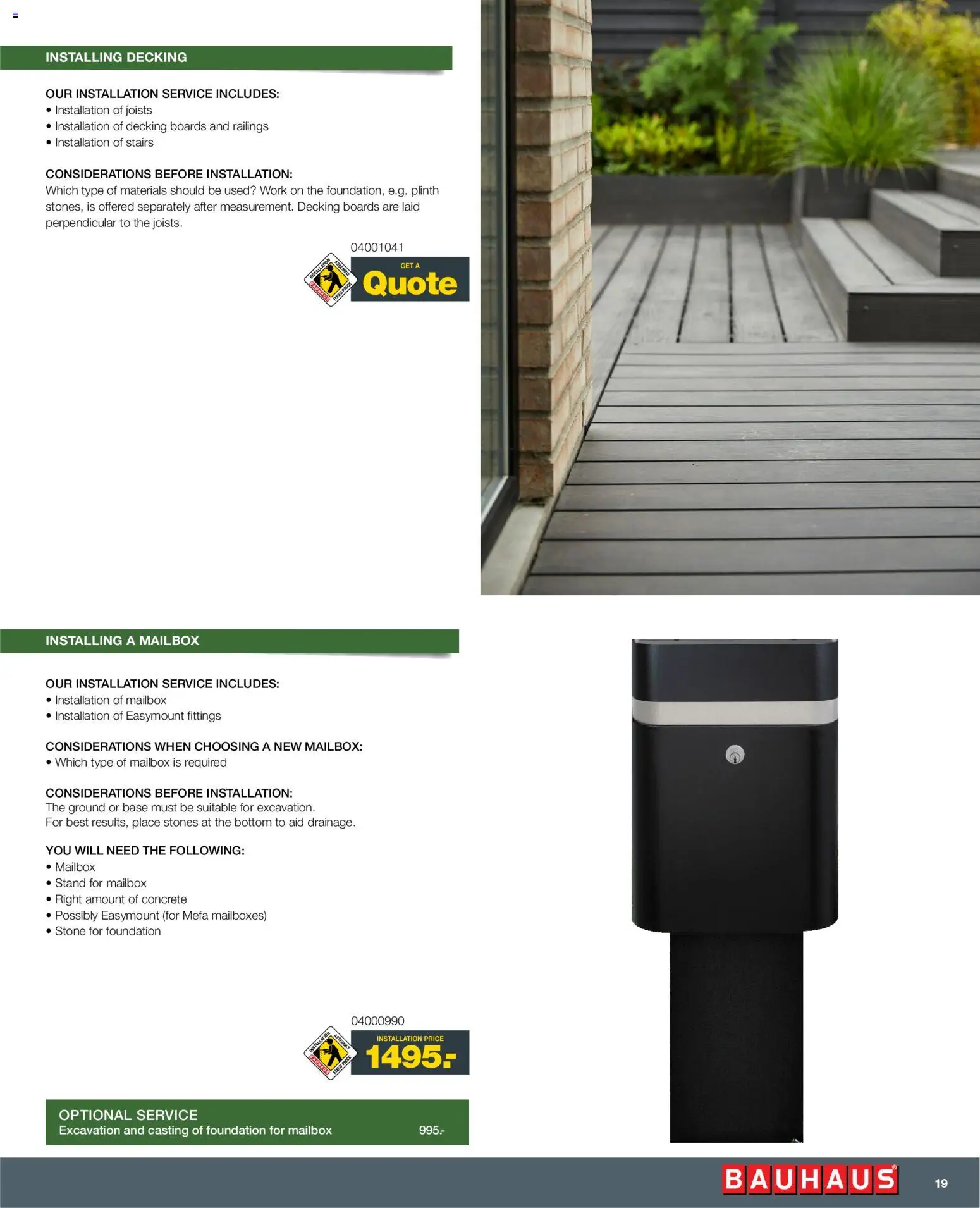 Bauhaus - Installation Service - ENGLISH - page 19- valid from 01/01/2026