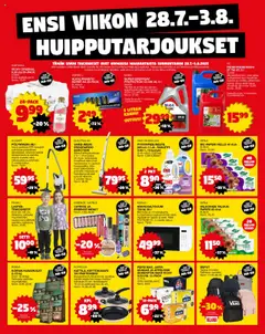 Esikatselu Tokmanni - Ensi viikon huipputarjoukset voimassa alkaen 28/07/2025