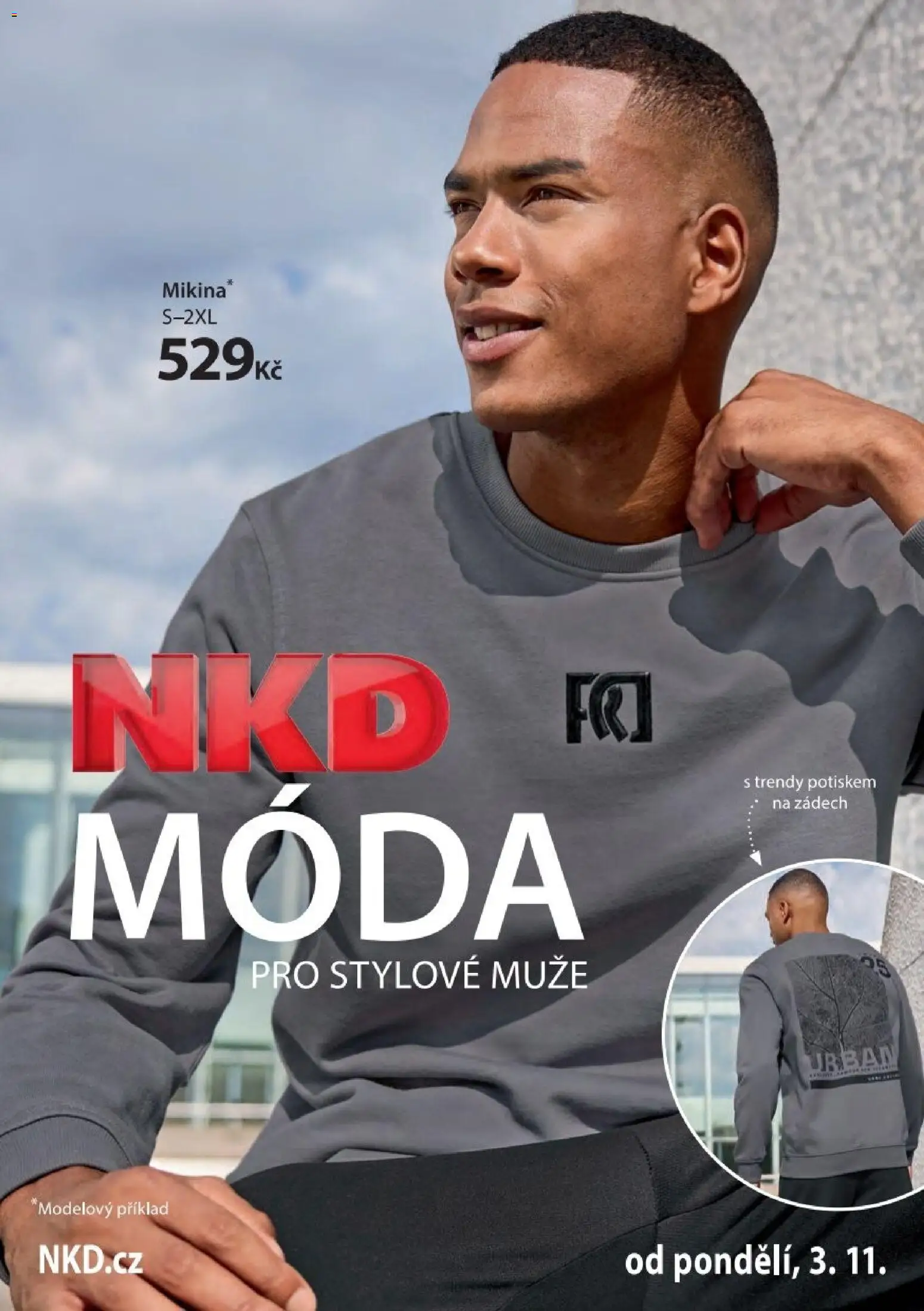 NKD leták - Muži - strana 1- platný od 03.11.2025
