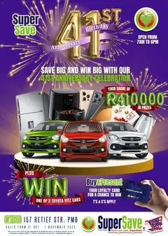 Preview Super Save Specials valid from 31/10/2025