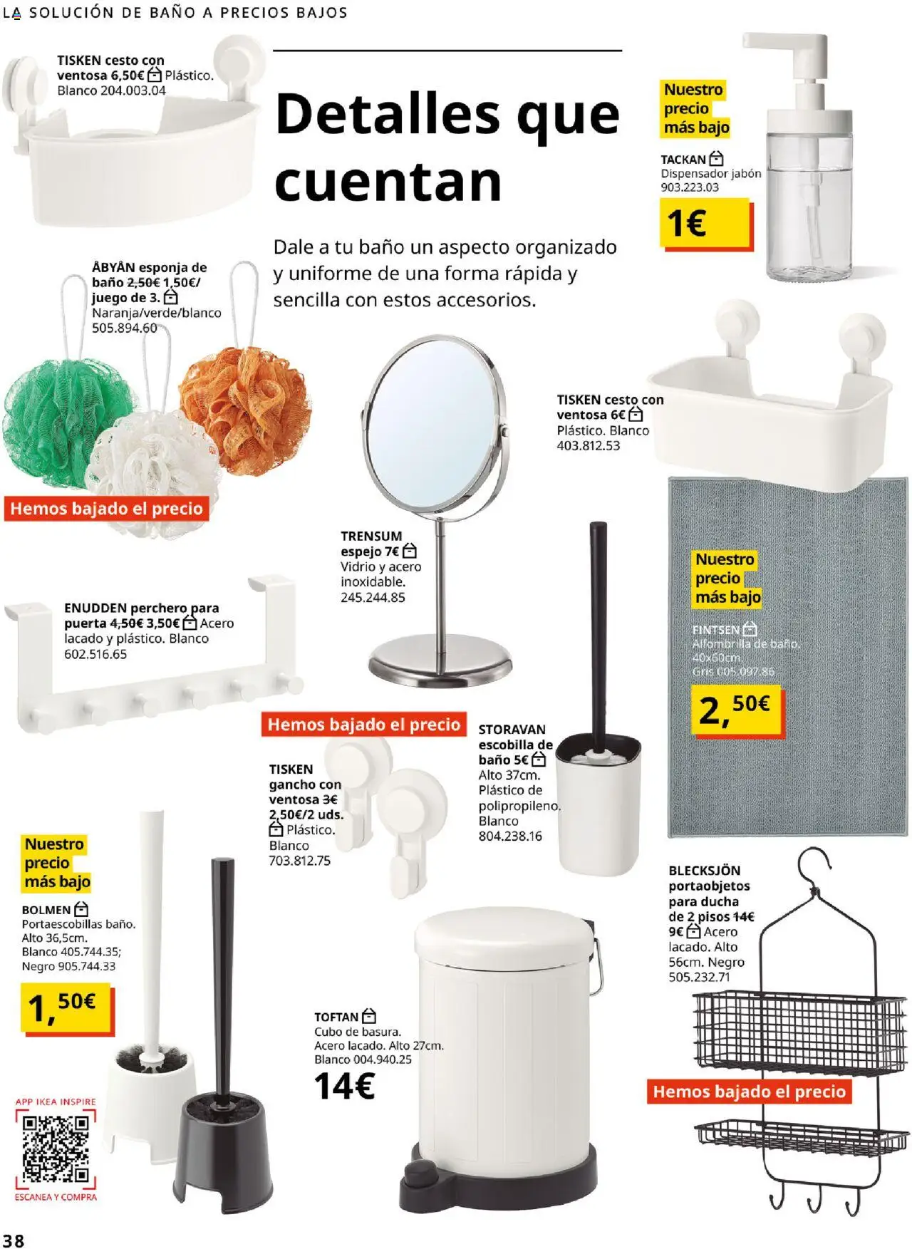 Catálogo IKEA Precios bajos.  - Página de 38 - Válido desde 01/09/2025