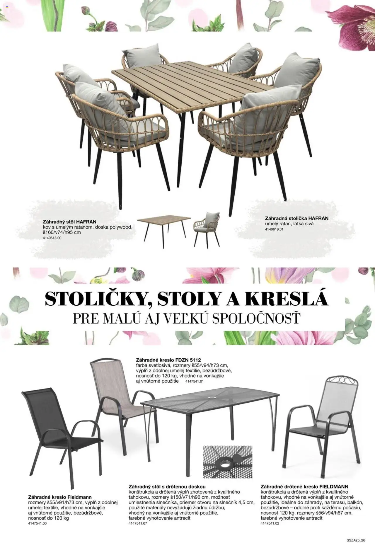 Sconto nábytok záhradný katalóg - strana 26- platný od 21.02.2025