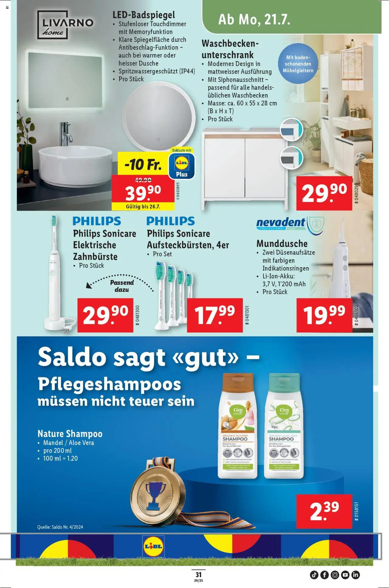 Lidl Aktionen - Seite 33- gültig ab 17.07.2025