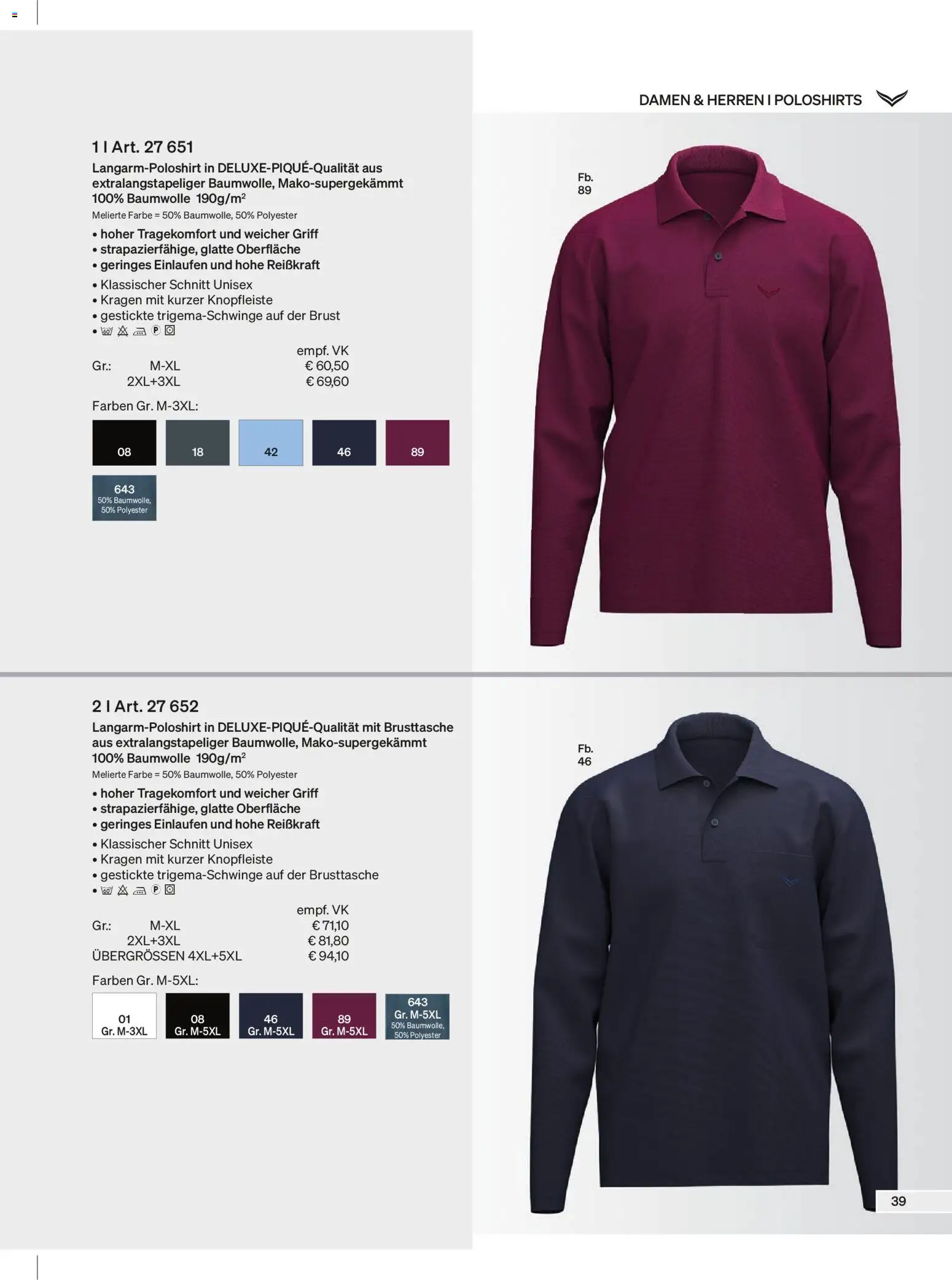 Trigema Prospekt - Seite 39 - gültig ab 01.02.2026