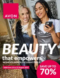 Preview Avon - Womens Month valid from 14/08/2025