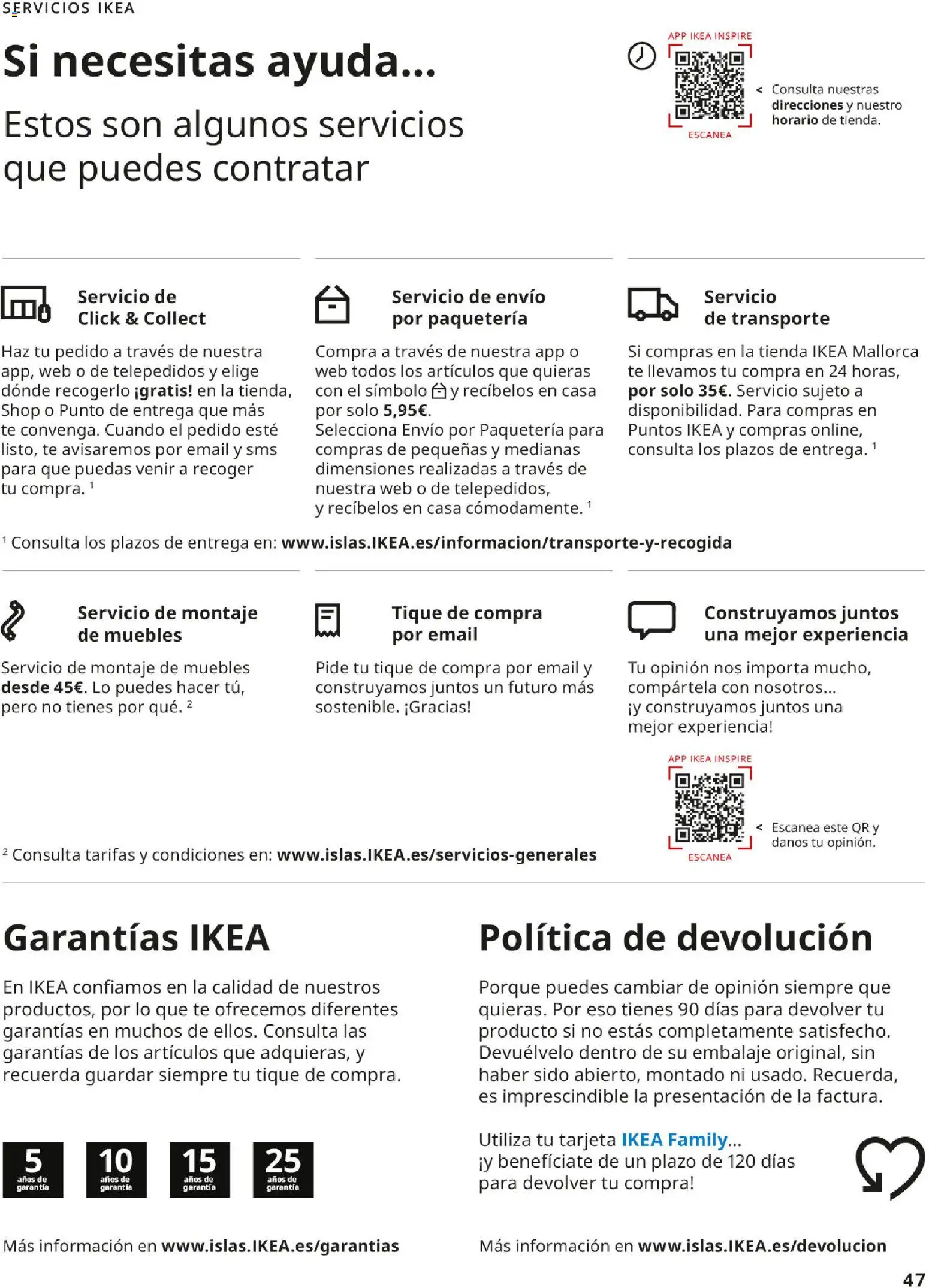 Catálogo IKEA Muebles de exterior - Página de 47 - Válido desde 17/12/2025
