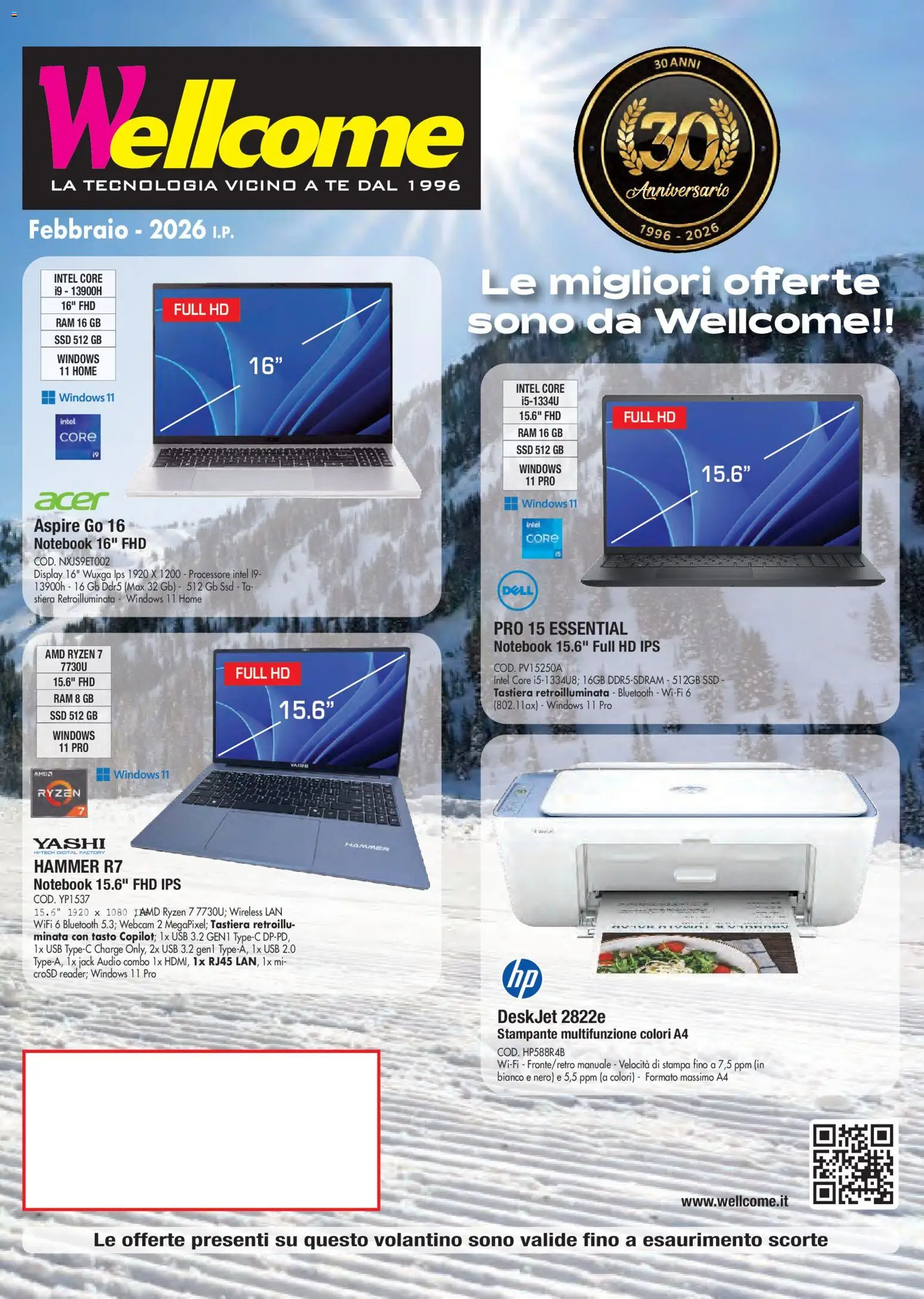 Volantino Wellcome	 - pagina 1 - valido dal 10/02/2026