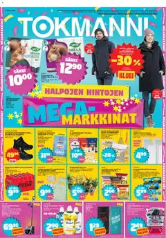 Esikatselu Tokmanni tarjoukset voimassa alkaen 12/01/2026