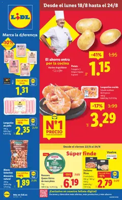 Vista previa del folleto Lidl catálogo MAD válido desde 18/08/2025