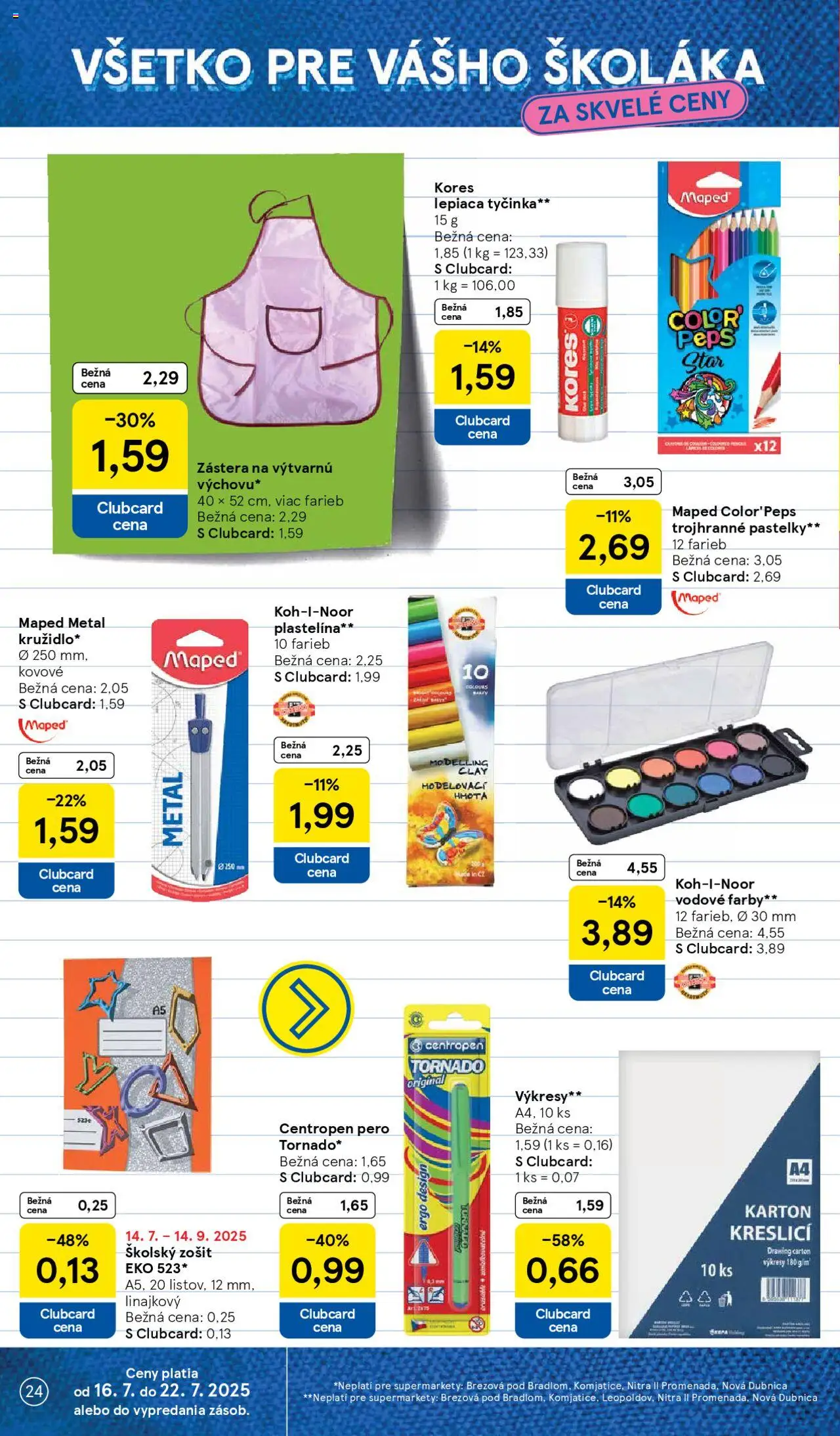 Tesco Supermarket - leták - strana 24- platný od 16.07.2025