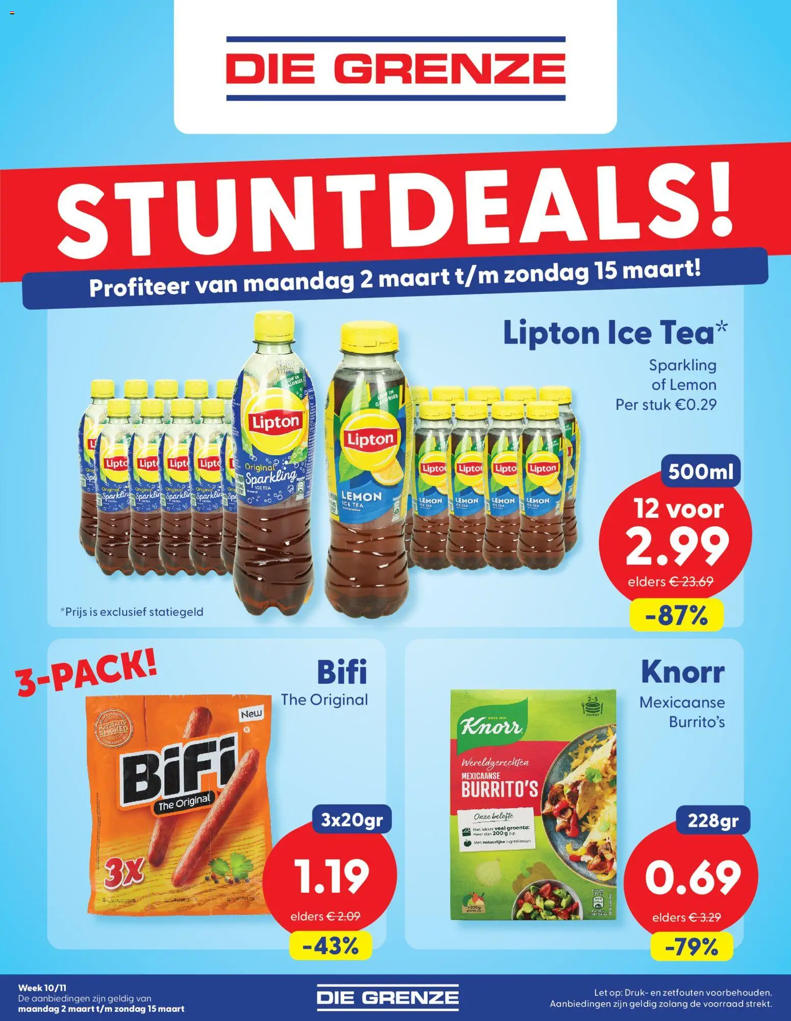 Die Grenze - Folder week 10/11 - pagina 1- geldig vanaf 02-03-2026